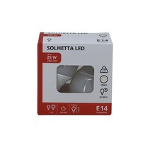 이케아 솔헤타 LED전구 E14 250루멘 2016G2 1개