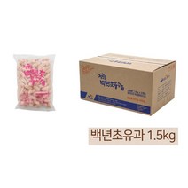 백년초맛 유과 1.5kg 벌크 대용량 답례품 간식 한과세트 다과세트 조청