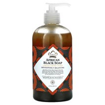 NUBIAN HERITAGE AFRICAN BLACK SOAP LIQUID HAND SOAP, 단색, 한 사이즈