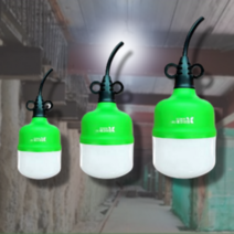 에코이엠 LED 등기구 엘이디조명 가설등 일체형 일반형 작업등 가설용 20W LED전등, 일반형20W