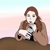 선물) 주문제작 기념일 선물 사진 그림 액자 감성 팝아트 캐리커처 초상화 추천, 블랙
