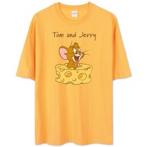 벤힛 톰과제리 오버핏 반팔티셔츠 TJ_WBTJOT2011F