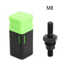 리벳공구 리베터 건 부품 스레드 맨드릴 교체 핸드 너트 리벳 메트릭 M3-M12, [02] M3