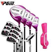 PGM VICTOR 여성 골프채 풀세트 관부가세포함, 카본샤프트(9종)캐디백A