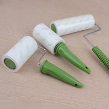 돌돌이 테이프 클리너 찍찍이 롤러 보풀 제거 롱핸들 소형, 청소용