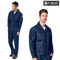 사계절 근무복 작업복 T-54 상의 하의 별매 M~4XL 블루 회사 유니폼 남자 남성 점퍼 바지 근무 복 티뷰크
