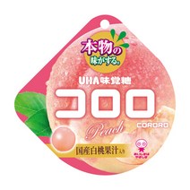 UHA 코로로 복숭아 젤리, 12