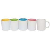 승화전사 머그 12개 소량 및 3색혼합 색상 주문, 그린12개