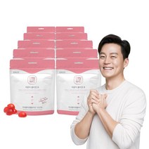 안국건강 인생뷰티 저분자 콜라겐 츄 30구미 10+2팩 4개월분