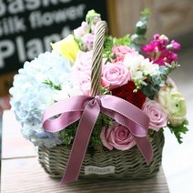 [전국당일배달 플라워테일] 꽃바구니 꽃다발 생화 장미꽃 전국 당일 꽃배달 서비스 생일 생신 칠순 환갑 결혼기념일 축하 선물 와이프 아내 엄마 아빠 부모님 시어머니 여자친구 100일 200일 발렌타인데이 로즈데이 어버이날 카네이션 꽃집, 달달하게