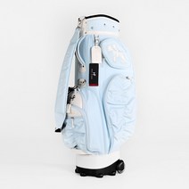 힐크릭 여성 바퀴형 캐디백 HCCB-0006, 블루