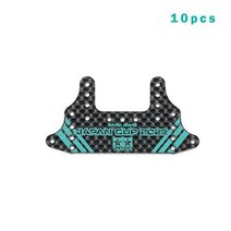 드론 부품 파츠 신제품 탄소 섬유 플레이트 보강 브래킷수도꼭지피닉스 테일브레이크 타미야 미니 4WD 2022 15mm, 10 pcs brake pad