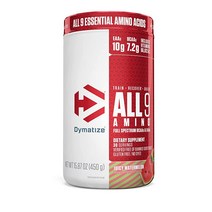 Dymatize All9 Amino BCAA 7.2g 단백질 아미노산 수박 30회 분량 459.9g, 15.87 Ounce (Pack of 1), Juicy Watermelon
