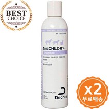 데크라트로피칼 데크라 트리즈칠라 4 애견샴푸 236ml - 펫 고양이 반려견 셀프 목욕, ２개　(개당 30,500원 - 코드382p)