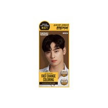 다슈 컬러 패스트 체인지 새치전용 염색제, 자연갈색, 9개