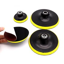 전동드릴용 샌딩패드 3 4 5인치 벨크로 광택패드, 샌딩패드75mm