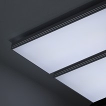 LED 투인 거실등 2등 LED 100W 주광색 플리커프리