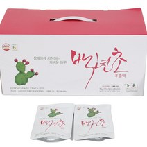 윤선애선인장 백년초추출액 백년초즙, 60개입, 100ml