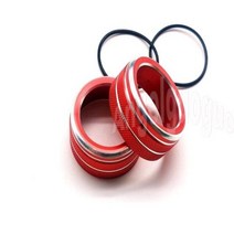 폭스바겐 2pcs 버튼 오디오 스테레오 볼륨 컨트롤 노브 링 커버 자동차 액세서리 폭스 바겐 tiguan mk2 아틀라스 troc 20172019 부품, 14.red  Atlas 20172020