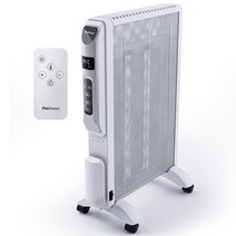 Pro Breeze 원적외선 마이카 히터 오일 프리 히터 1200W 연료 불필요 오일리스 난방 기구 전기 스토브 속난 따뜻함 지속