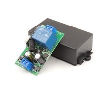 리모콘 원격제어기 무선 원격 제어 스위치 AC 110V 220V 라디오 릴레이 수신기 및 433mhz Rf 조 가전 DIY, 02 1 Receiver