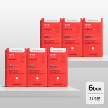 데이팩 에너지 6박스12주 밀크씨슬 루테인 테아닌, 없음