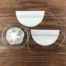 여과포 공조기 필터 50Pcs 보트 모양 빈 티백 휴대용 향기로운 Drawstring 주머니 가방 6*10CM 인감 필터, 한개옵션0