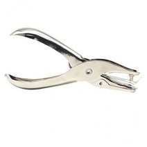 GHSHOP 5-12pack 단일 구멍 핸드 헬드 종이 펀치 종이 공예 티켓 구멍 펀처 3mm, 12개, 설명한대로