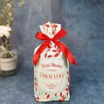 땡쓰몰 크리스마스 포장용품, 1매, 01.리본선물봉투/21.나뭇잎