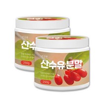 구례 산수유 가루 말린 산수유 열매 산수유차 2통