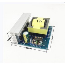 DC-AC 변환기 12V/24v 220V 380V 18V AC 500W 인버터 보드 사전 부스터 모듈, 01 12v