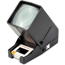 필름 슬라이드 스캐너코닥 35mm 슬라이드 및 필름 뷰어 - 배터리 작동 3X 배율 LED 조명 보기 네거티브, 한개옵션0, 35mm 뷰어
