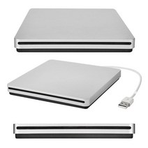 외장형 씨디롬 DVD 플레이어 odd usb 외부 슬롯 dvd cd 드라이브 버너 superdrive for apple macbook air pro 편의상 음악 영화 50, 은