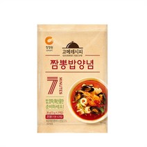 청정원 고메레시피 짬뽕밥 양념 30gX10개, 1개, 30g