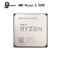 AMD-Ryzen 5 2600 R5 2600 3.4 GHz 6 코어 12 스레드 CPU 프로세서 YD2600BBM6IAF 데스크탑 CPU 게임 소켓 AM4 지원