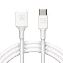 Scosche USBCEXT3WT-SP ExtendIt USB 타입-C 암 - USB 타입-C 수 연장 케이블 91.4cm(3피트) 화이트, 3 ft스코시 108860 _White