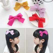 앙팡모직리본집게핀