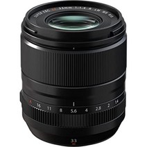 후지필름 후지논 XF XC 카메라렌즈, 33mmF1.4 R LM WR + 렌즈 + 블랙