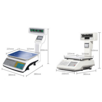 라벨저울 포스기 슈퍼 POS 상업용 인쇄 저울 바코드, 소액영증용 저울