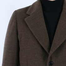 롤프 남성 남자 캐시미어코트 울코트 겨울 모직 롱 싱글 기본 3버튼