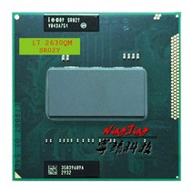 노트북 프로세서 인텔 코어 i7 2630qm i7 2630qm sr02y 2 0ghz 쿼드 코어 8스레드 CPU 프로세서 6m 45w 소켓 g2rpga988b, 없음