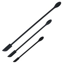 실리콘 헤라 마감 고무 제거Mini Metal Lathe Parts And Silicone Spatula Beauty Reusable Tools & Ho, 02 Black