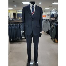 인디안 웰메이드 남성 울실크100% 네이비 추동 일반핏 정장세트(MAC GAUC 9221)