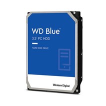 WD 1T 2T 3T 4T 6T 데스크톱노트북 하드디스크 SATA3 웨스트 블루 디스크, 4TB ( WD40EZAZ )MB, 1