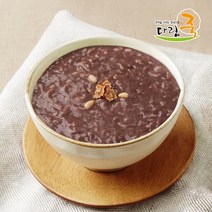 다림죽 다림 호박죽 단팥죽 쇠고기야채죽등 8종 5개set_무료배송, 03_동지팥죽_5팩