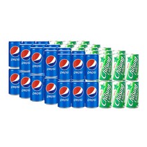 롯데 칠성사이다 190ml 30캔+펩시콜라190ml 30캔