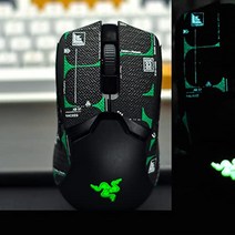 레이져 바이퍼 v2 무선 게이밍 마우스 논슬립 패드 스티커만, 바이퍼 미니 + C-모양