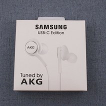 삼성 호환 A54 A34 M54 A33 A53 5G AKG 이어폰 EO-IG955 헤드셋 Type-c 마이크 유선 Galaxy Z Fold Flip 4 3 2 S23 S22, [03] White With Box