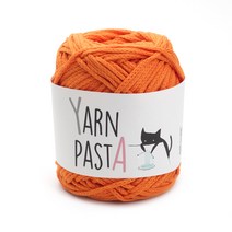 [레스트하비] 얀파스타 250g 1볼 가방뜨개실 코마사 코바늘실 면실 코튼실 굵은실 코바늘가방 초보뜨개, 30. 오렌지, 1개