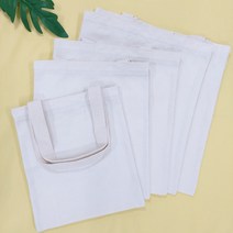 백바이백 국내제작 에코백 만들기 꾸미기 데일리 사각 무지 미니에코백 천가방(끈높이25cm~)